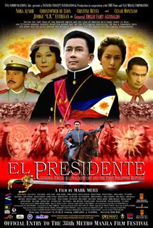 el presidente s01e01 dthrip|MOVIE REVIEW El Presidente: Emilio Aguinaldo by Dino Crescini.